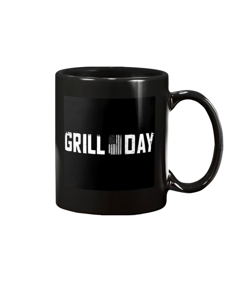 Grill Day Mug Drinkware Fuel 15oz, Black Black 15Oz