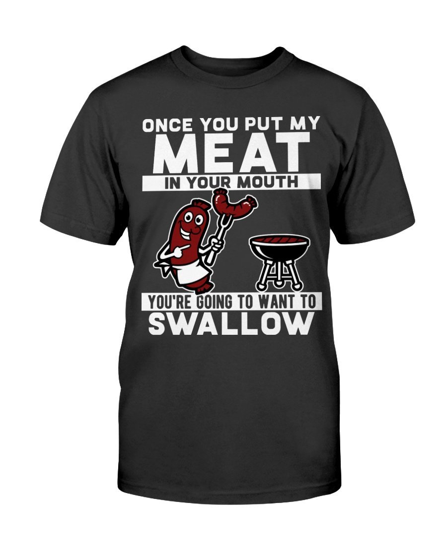 (NEW) Meat Mouth T-Shirt 1 Apparel Fuel Dark Colored T-Shirt Black S