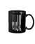 American BBQ Tools Mug Drinkware Fuel 15oz, Black Black 15Oz