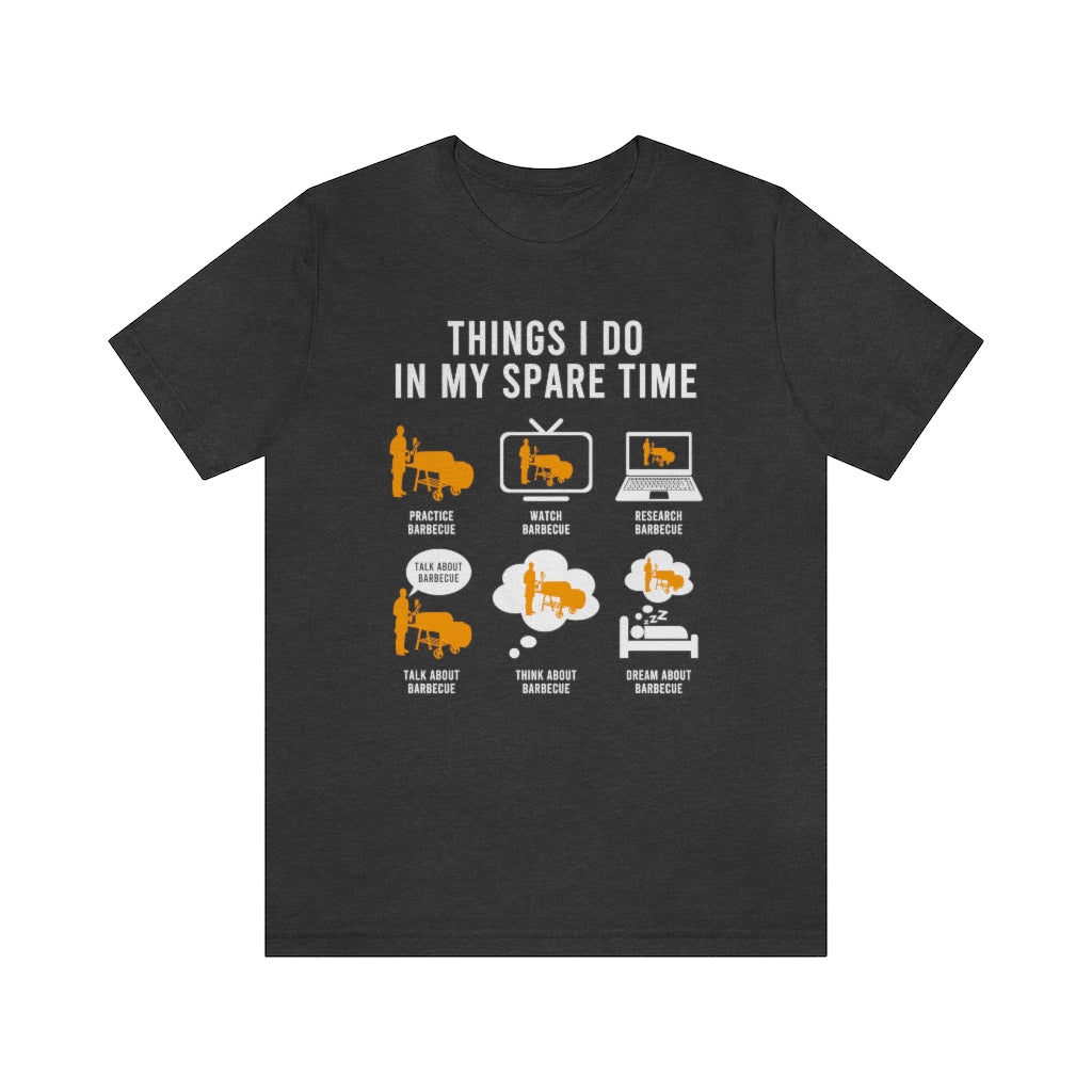 Copy of Unisex Jersey Short Sleeve Tee T-Shirt Printify Dark Grey Heather S 