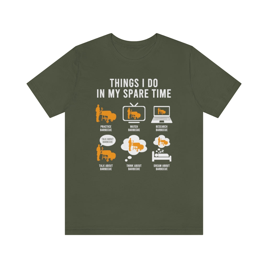 Copy of Unisex Jersey Short Sleeve Tee T-Shirt Printify Military Green S 