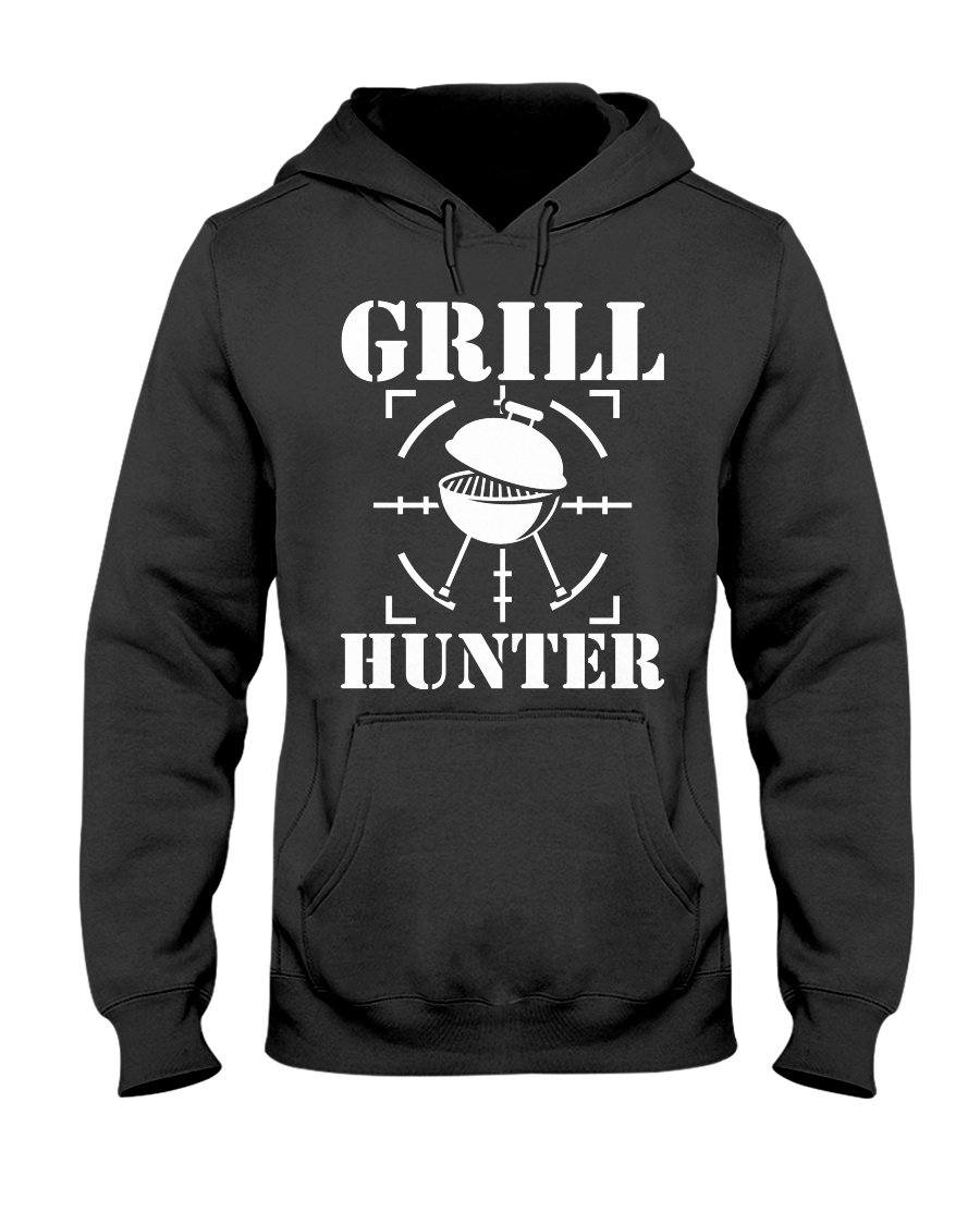 Grill Hunter Apparel Fuel Dark Colored Hoodie Black S