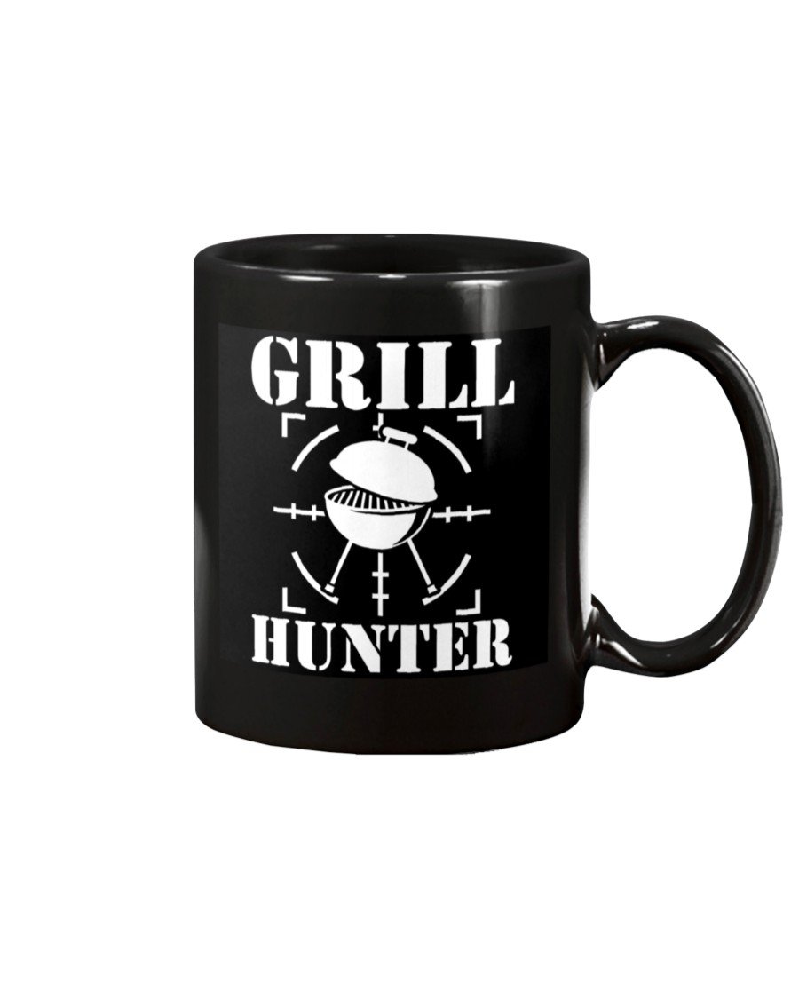 Grill Hunter Mug Drinkware Fuel 15oz, Black Black 15Oz