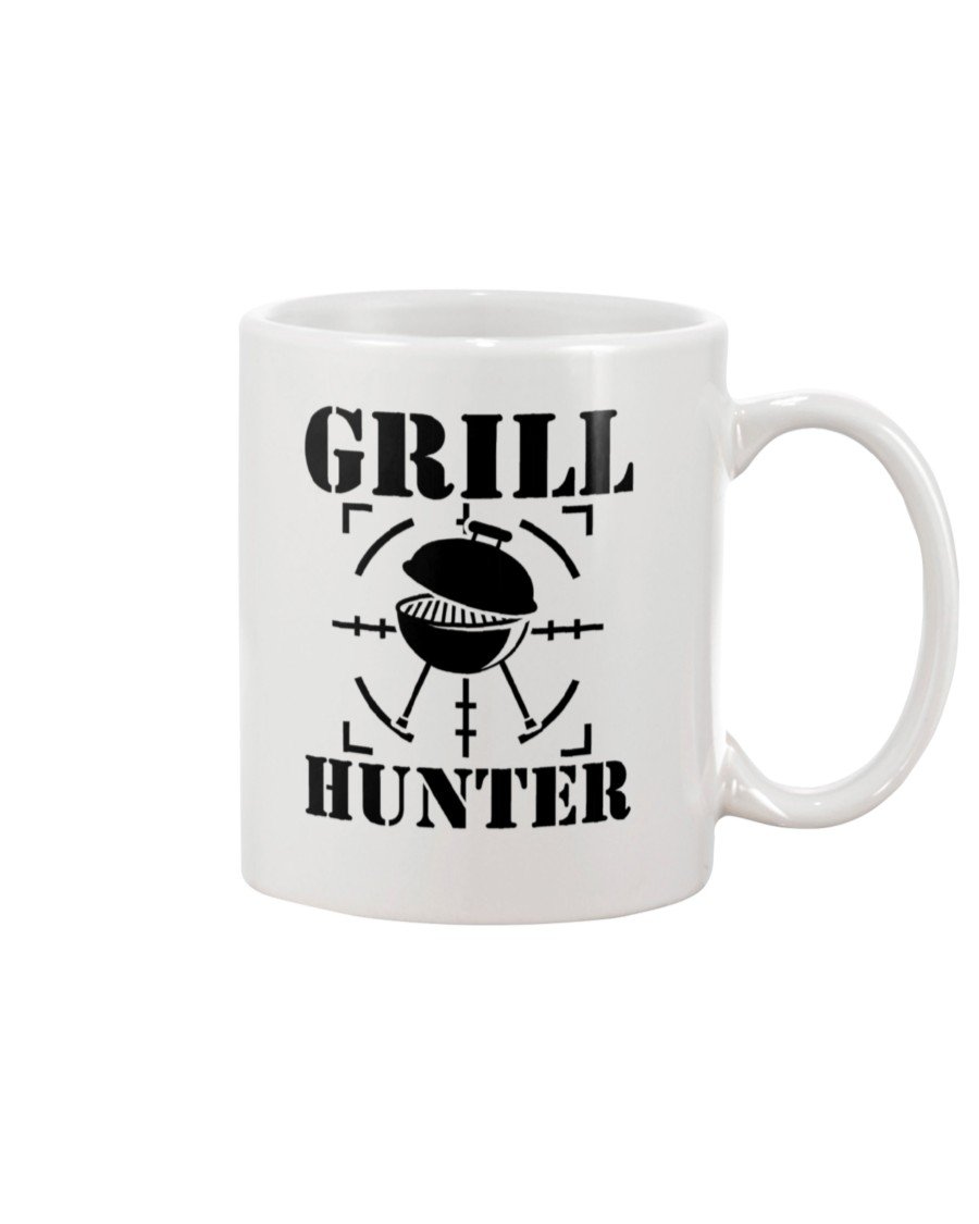 Grill Hunter Mug Drinkware Fuel 15oz, White White 15Oz