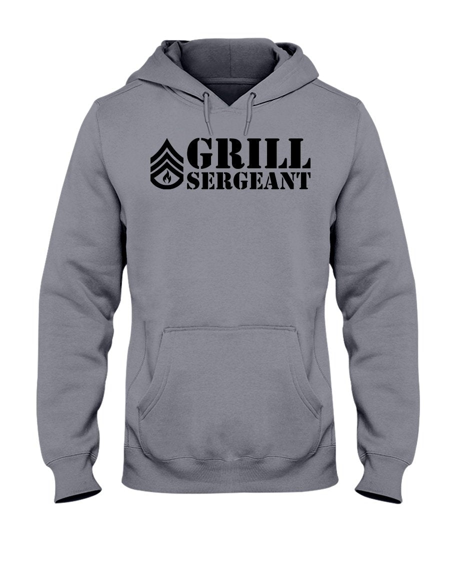 Grill Sergeant Apparel Fuel Light Colored Hoodie Sports Grey S