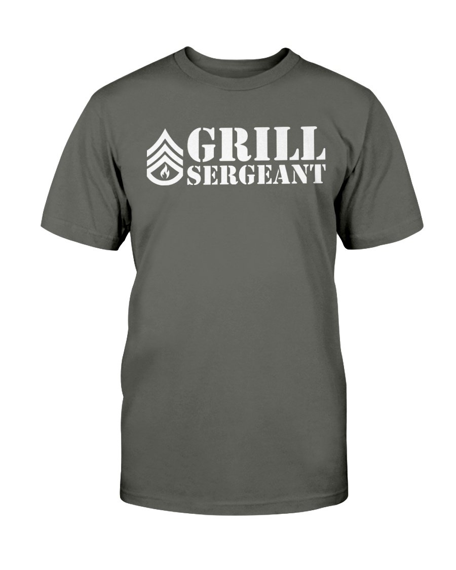 Grill Sergeant T-Shirt Apparel Fuel Dark Colored T-Shirt Smoke Gray S