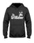 Grillfather Apparel Fuel Dark Colored Hoodie Black S