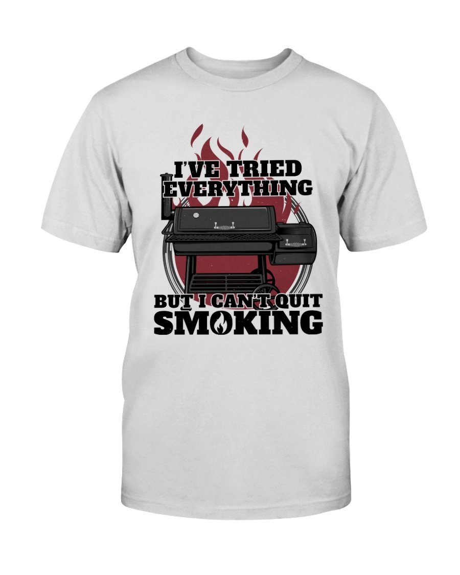 I Can&#39;t Quit Smoking T-Shirt Apparel Fuel Light Colored T-Shirt Ash S