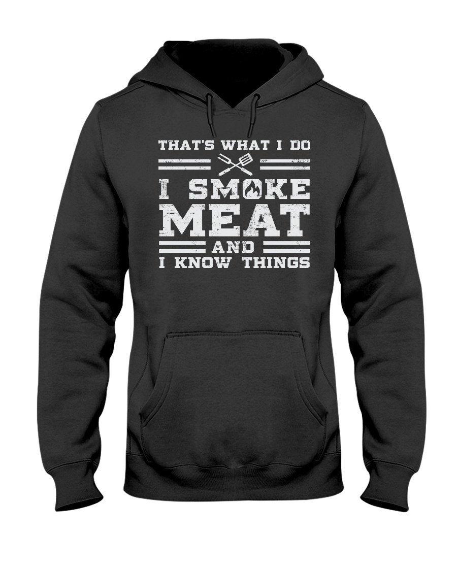 I Smoke Meat Hoodie Apparel Fuel Dark Colored Hoodie Black S