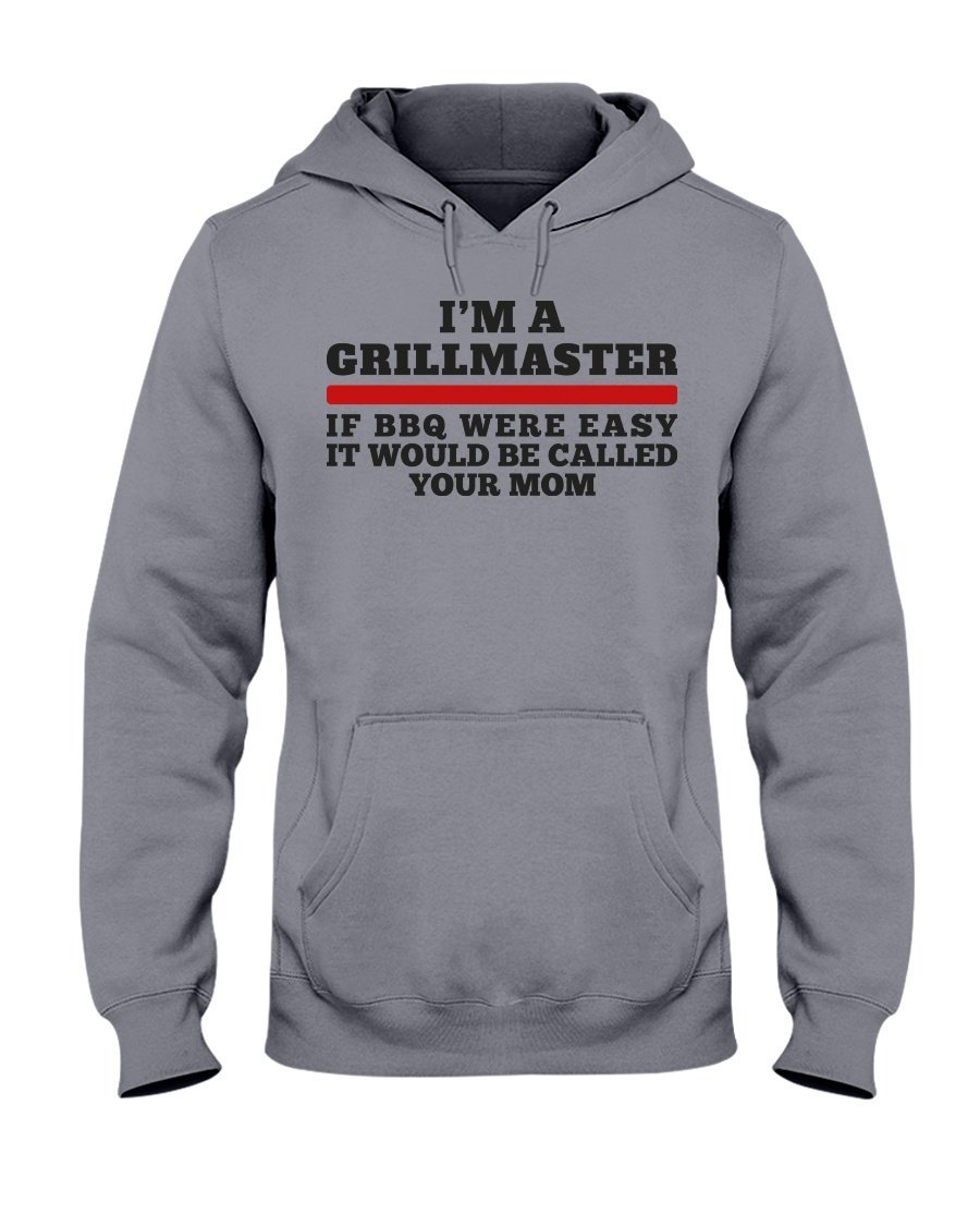 I&#39;m A Grillmaster Apparel Fuel Light Colored Hoodie Sports Grey S