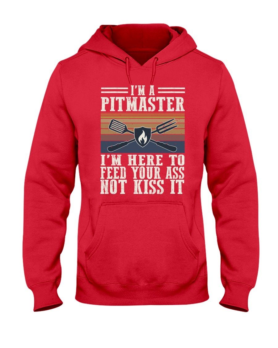 I&#39;m A Pitmaster Apparel Fuel Dark Colored Hoodie Red S