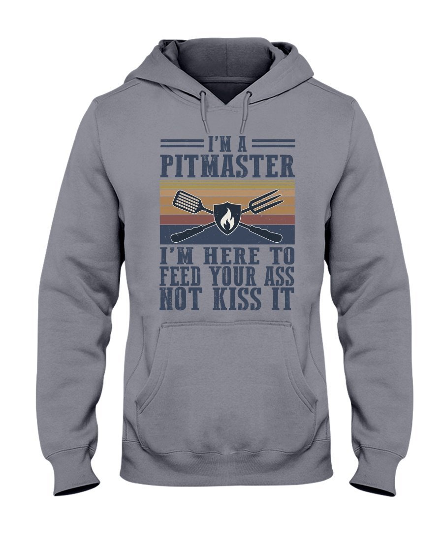 I&#39;m A Pitmaster Apparel Fuel Light Colored Hoodie Sports Grey S