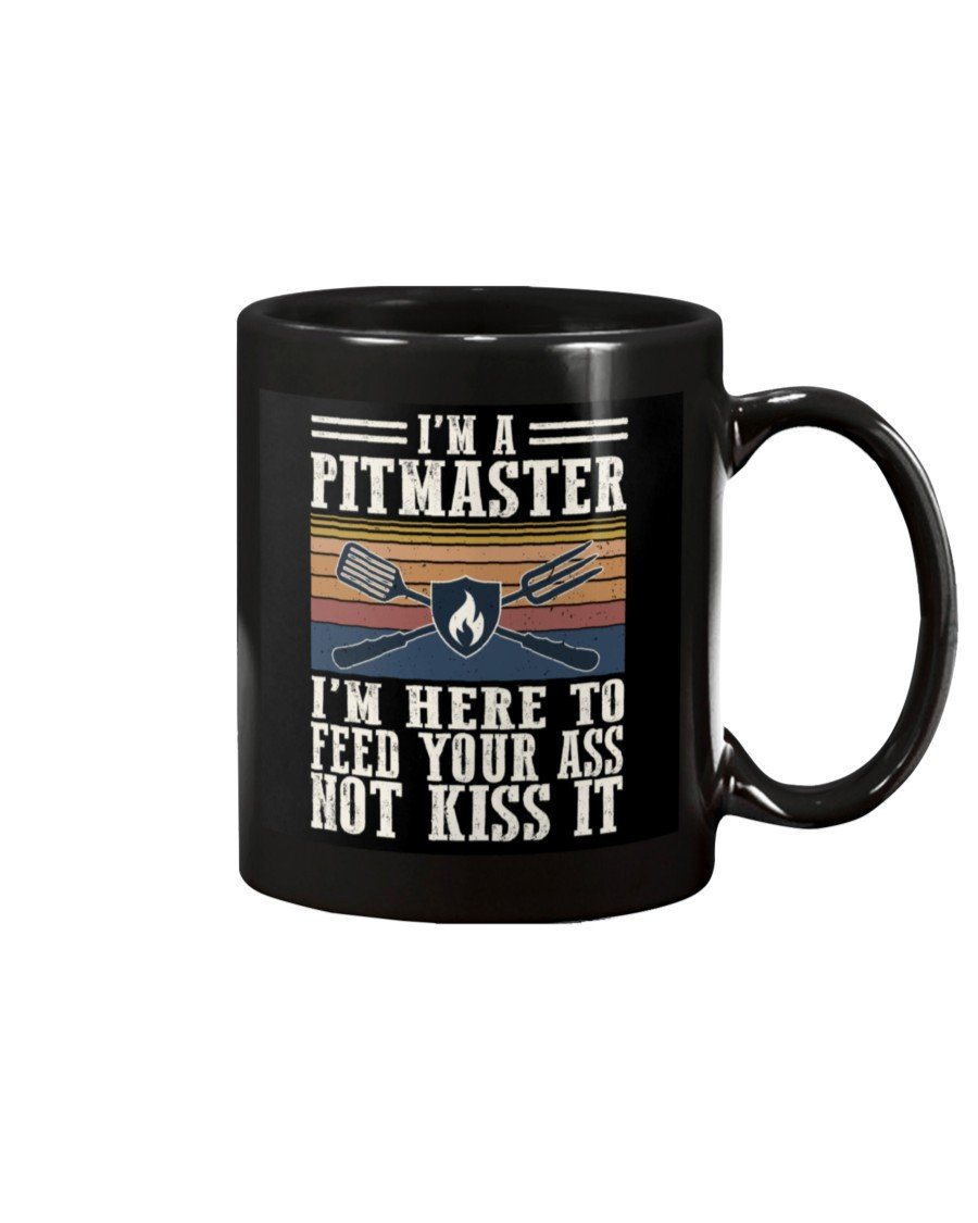 I'm A Pitmaster Mug Drinkware Fuel 15oz, Black Black 15Oz