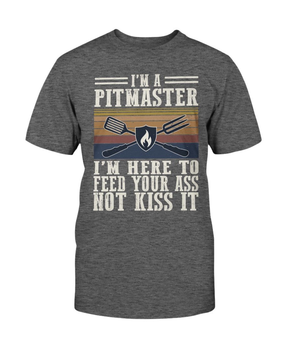 I&#39;m A Pitmaster T-Shirt Apparel Fuel Dark Colored T-Shirt Charcoal Heather S