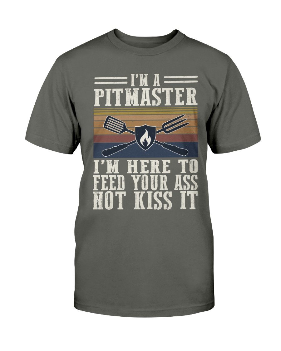 I&#39;m A Pitmaster T-Shirt Apparel Fuel Dark Colored T-Shirt Smoke Gray S