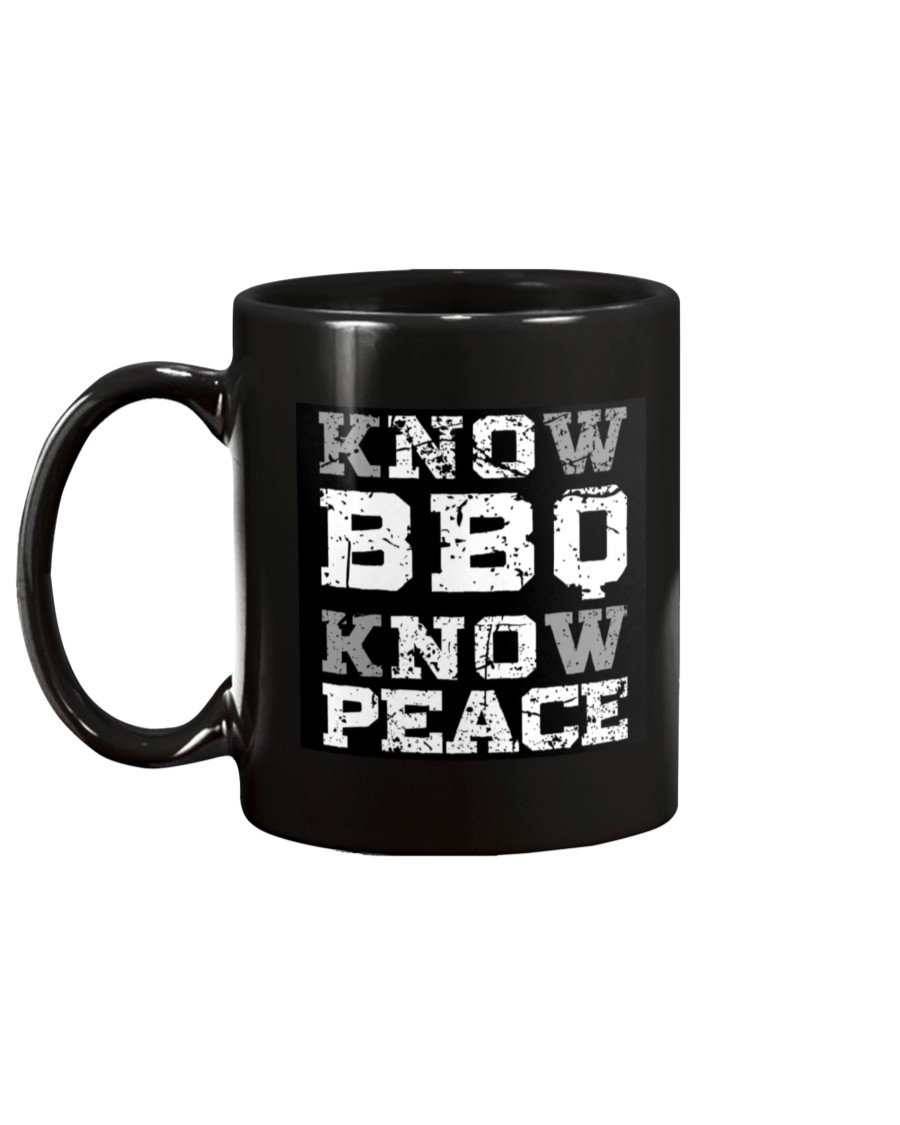 Know BBQ Know Peace Mug Drinkware Fuel 