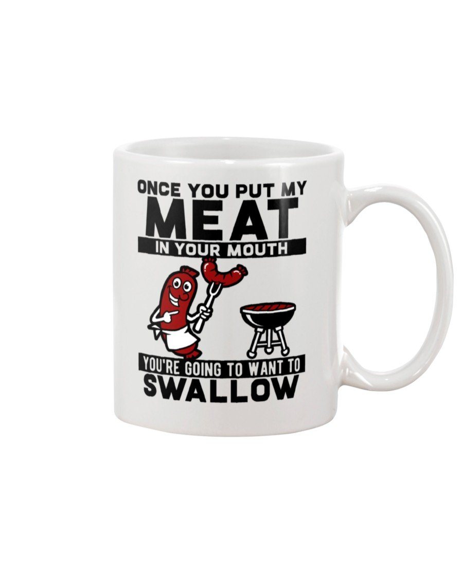 (NEW) Meat Mouth Mug Drinkware Fuel White 11oz 11oz, White