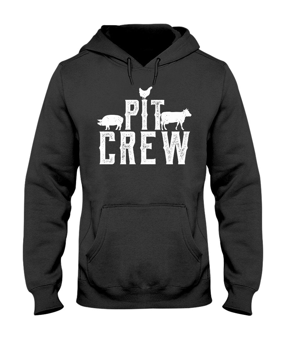 Pit Crew Hoodie Apparel Fuel Dark Colored Hoodie Black S