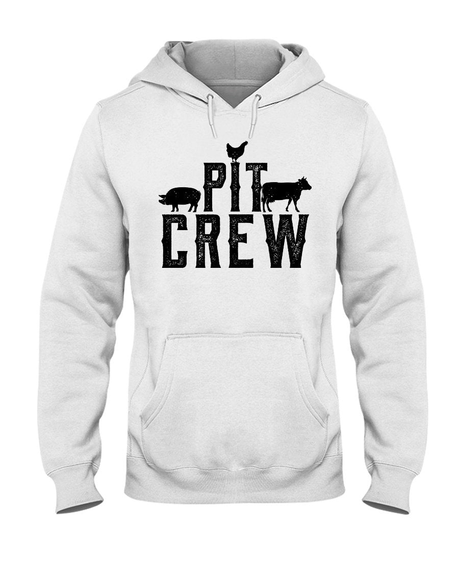 Pit Crew Hoodie Apparel Fuel Light Colored Hoodie White S