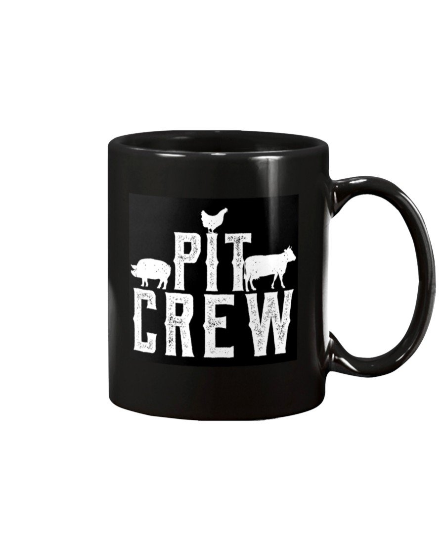 Pit Crew Mug Drinkware Fuel 15oz, Black Black 