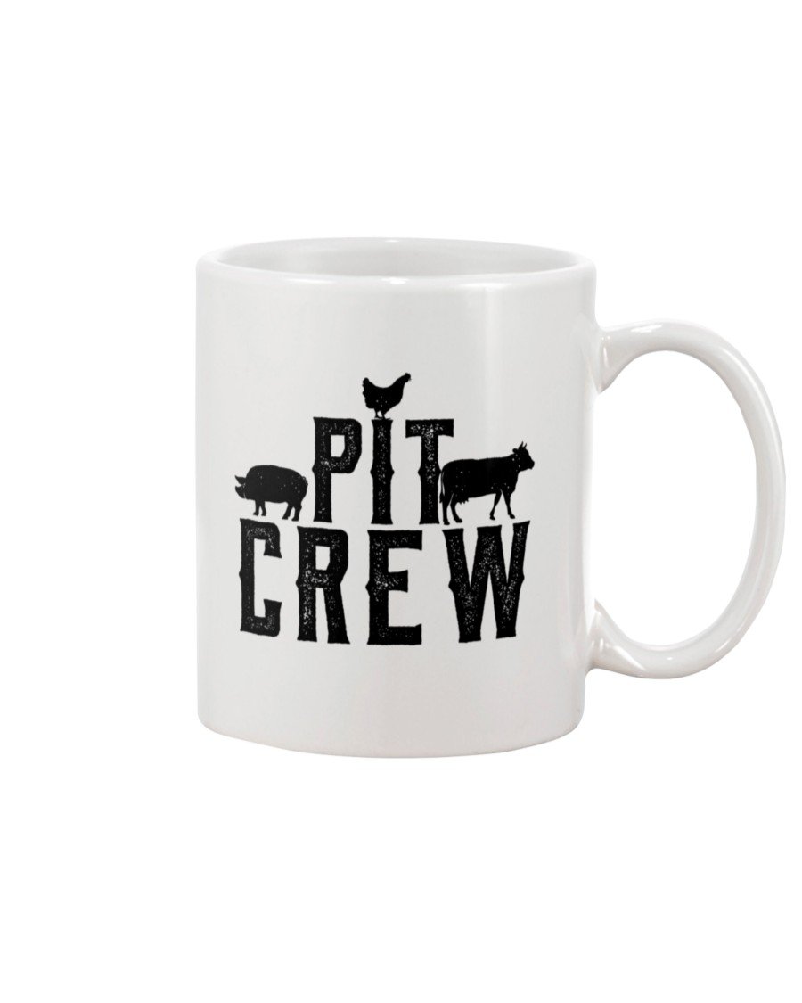 Pit Crew Mug Drinkware Fuel 15oz, White White 