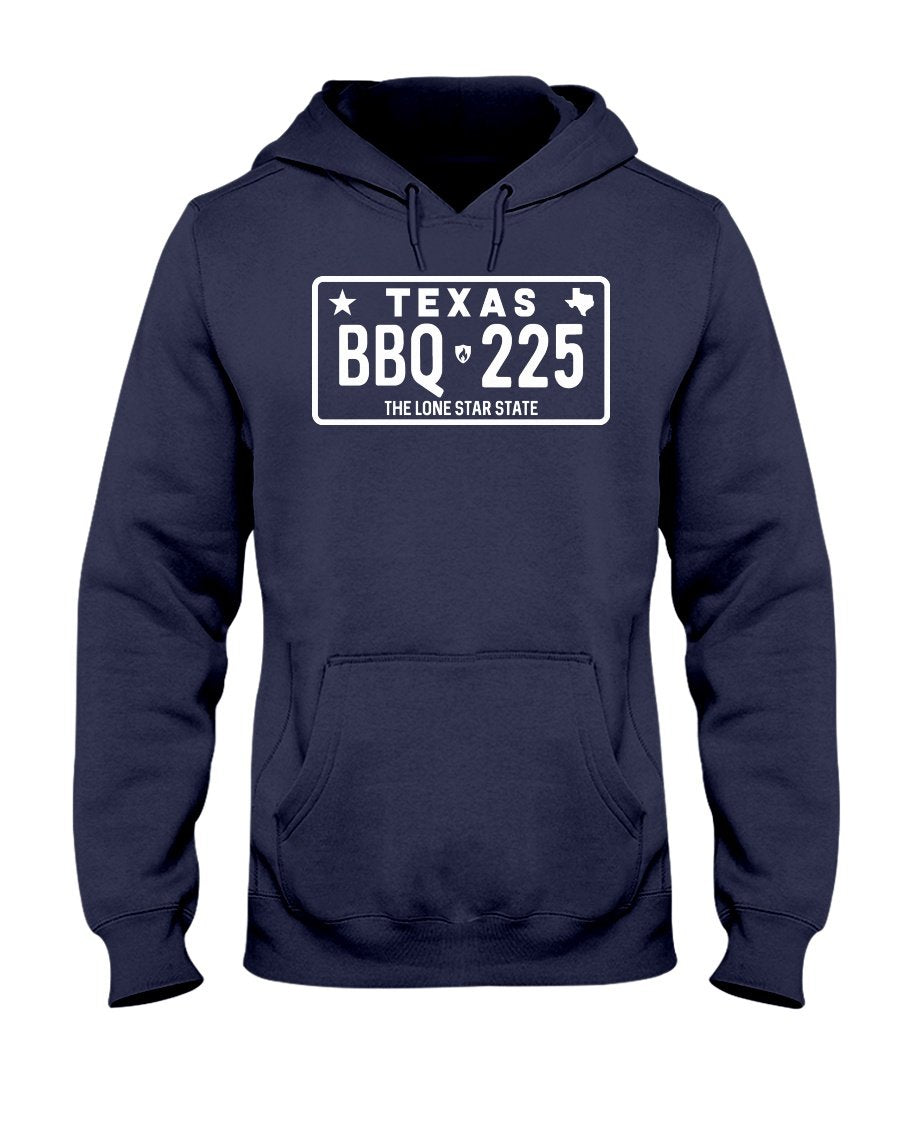 Texas BBQ 225 Apparel Fuel Dark Colored Hoodie Navy S