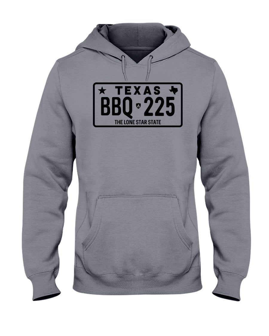 Texas BBQ 225 Apparel Fuel Light Colored Hoodie Sports Grey S