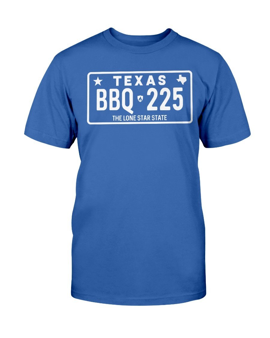 Texas BBQ 225 T-Shirt Apparel Fuel Dark Colored T-Shirt Deep Royal S