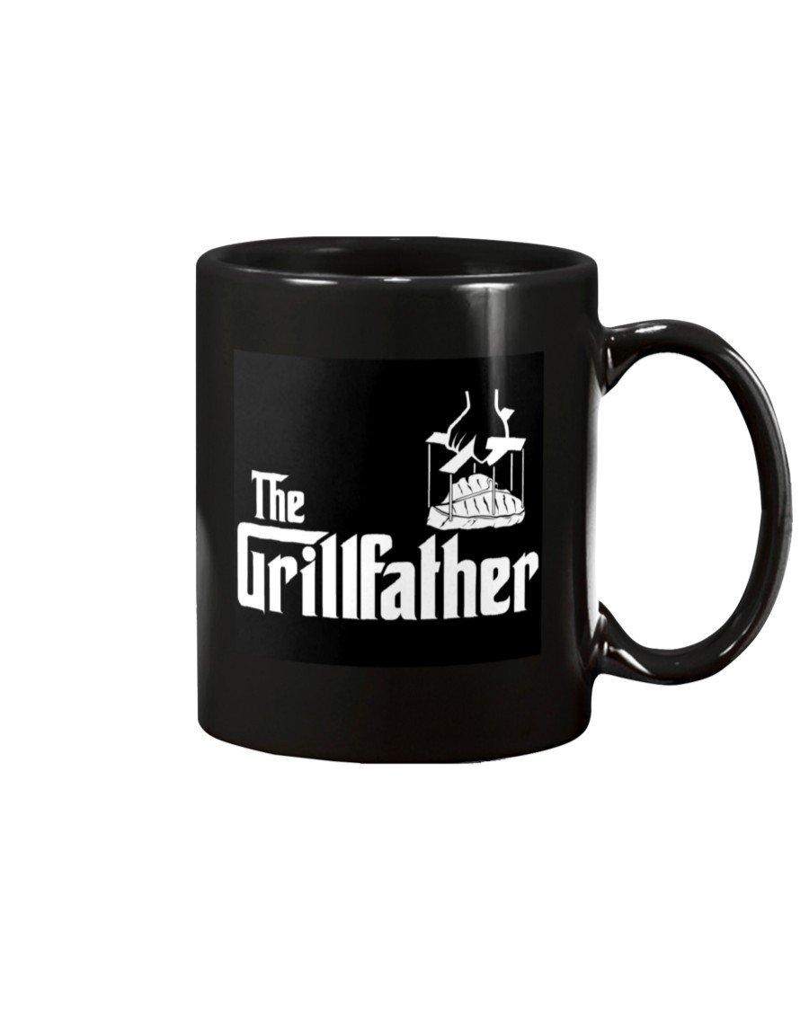 The Grillfather Mug Drinkware Fuel 15oz, Black Black 