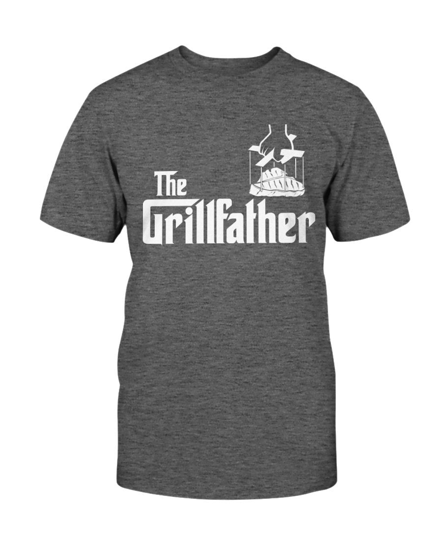 The Grillfather T-Shirt Apparel Fuel Dark Colored T-Shirt Charcoal Heather S