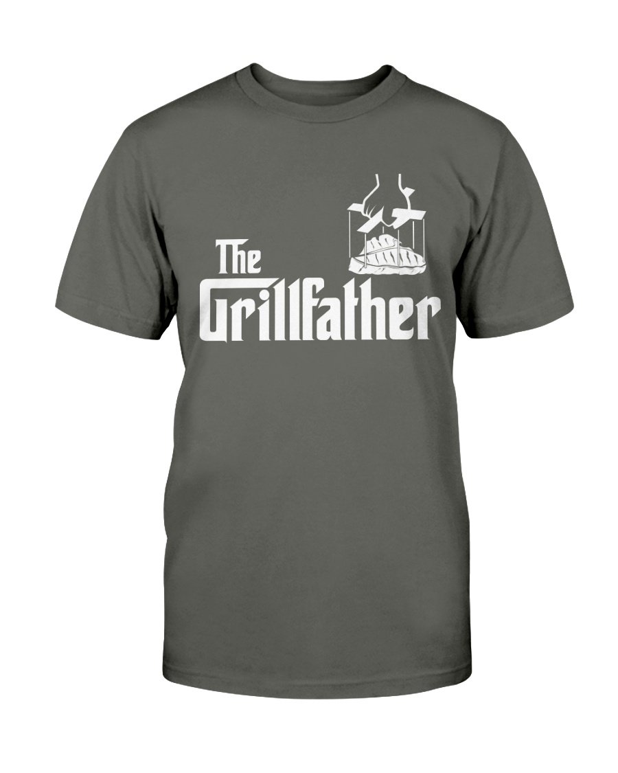 The Grillfather T-Shirt Apparel Fuel Dark Colored T-Shirt Smoke Gray S