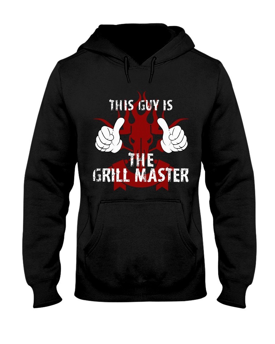 This Guy Is The Grill Master | Grilling BBQ Hoodie Sweatshirts Fuel Black S 