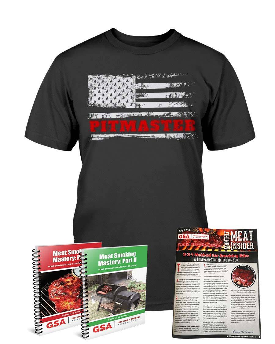 VIP T-Shirt of the Month Club Apparel Fuel American Pitmaster Black S